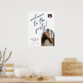 Auburn University Afstuderen | Auburn Tigers Poster (Keuken)