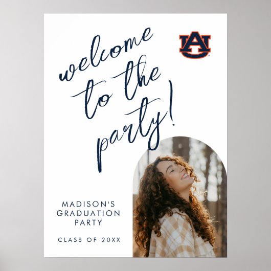 Auburn University Afstuderen | Auburn Tigers Poster (Voorkant)