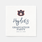 Auburn University Afstuderen | Auburn Tigers Servet (Voorkant)