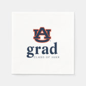 Auburn University Afstuderen | Auburn Tigers Servet (Voorkant)