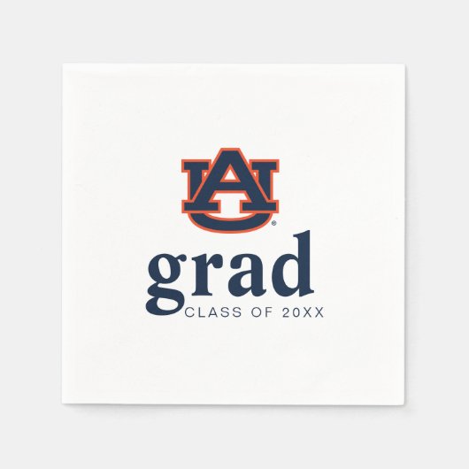 Auburn University Afstuderen | Auburn Tigers Servet (Voorkant)