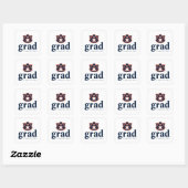 Auburn University Afstuderen | Auburn Tigers Vierkante Sticker (Vel)