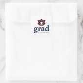 Auburn University Afstuderen | Auburn Tigers Vierkante Sticker (Tas)