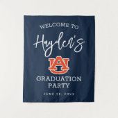 Auburn University Afstuderen – Auburn Tigers Wandkleed (Voorkant)