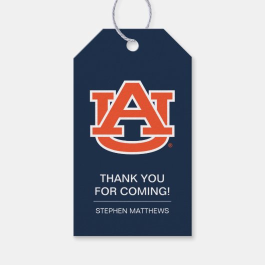 Auburn University | AFSTUDEREN Cadeaulabel (Voorkant)
