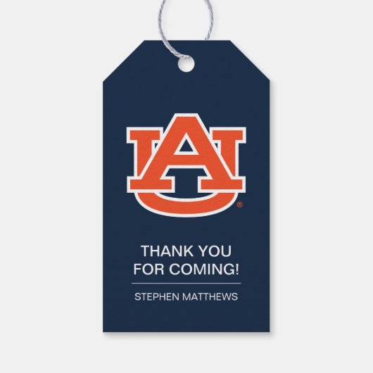 Auburn University | AFSTUDEREN Cadeaulabel (Achterkant)