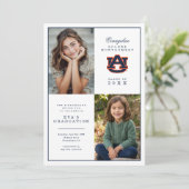 Auburn University Afstuderen Kaart (Staand voorkant)