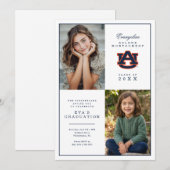 Auburn University Afstuderen Kaart (Voorkant / Achterkant)