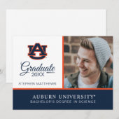 Auburn University | Afstuderen Kaart (Voorkant / Achterkant)