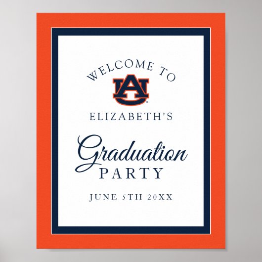 Auburn University | AFSTUDEREN Poster (Voorkant)