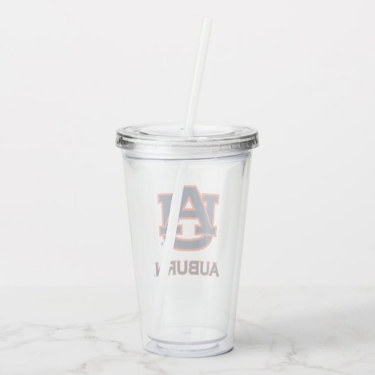 Auburn University | AU Auburn Acryl Drinkbeker (Achterkant)