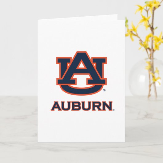 Auburn University | AU Auburn Kaart (Gele Bloem)