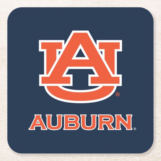 Auburn University | AU Auburn Kartonnen Onderzetters (Voorkant)