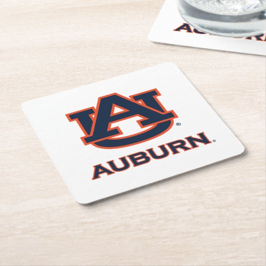 Auburn University | AU Auburn Kartonnen Onderzetters (Schuin)