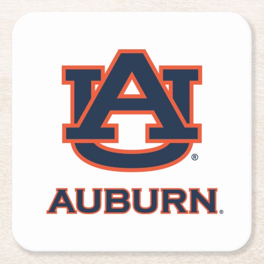 Auburn University | AU Auburn Kartonnen Onderzetters (Voorkant)