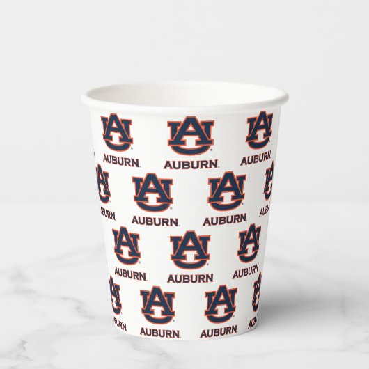 Auburn University | AU Auburn Papieren Bekers (Achterkant)