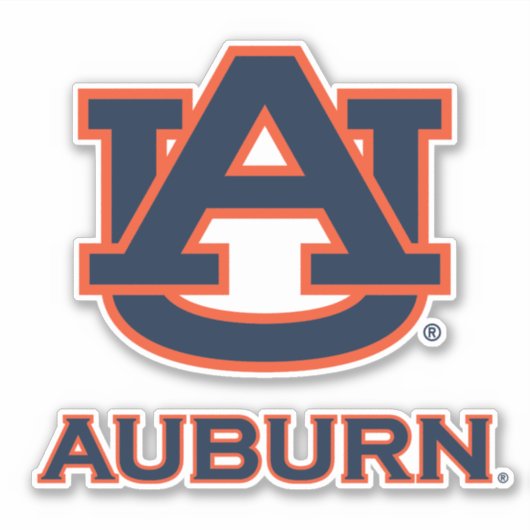 Auburn University | AU Auburn Sticker (Voorkant)
