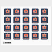 Auburn University | AU Auburn Vierkante Sticker (Vel)