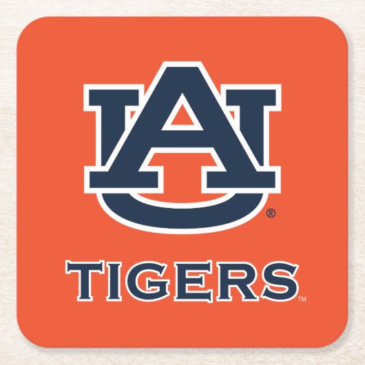 Auburn University | Auburn Kartonnen Onderzetters (Voorkant)