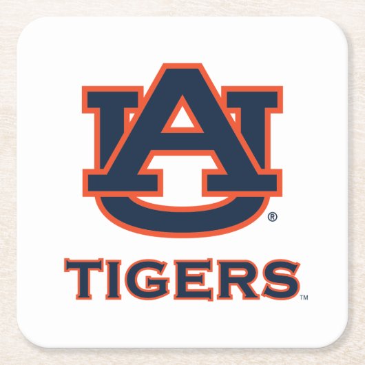 Auburn University | Auburn Kartonnen Onderzetters (Voorkant)