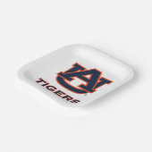Auburn University | Auburn Papieren Bordje (Gebogen)