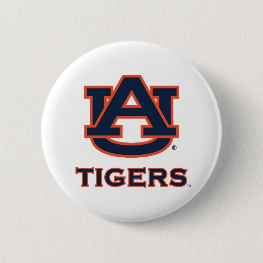 Auburn University | Auburn Ronde Button 5,7 Cm (Voorkant)