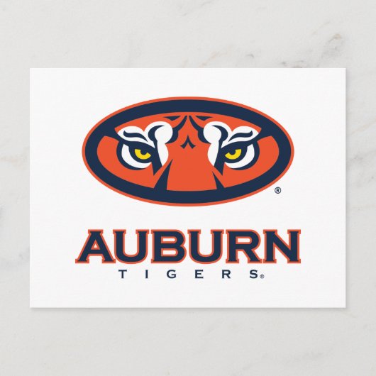 Auburn University | Auburn Tigers Briefkaart (Voorkant)