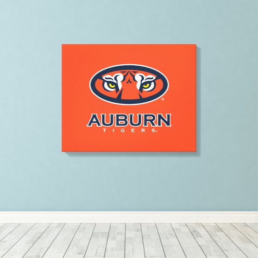 Auburn University | Auburn Tigers Canvas Afdruk (Insitu (Houten vloer))