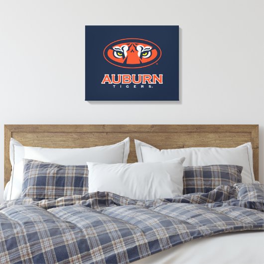 Auburn University | Auburn Tigers Canvas Afdruk (Insitu (Slaapkamer))