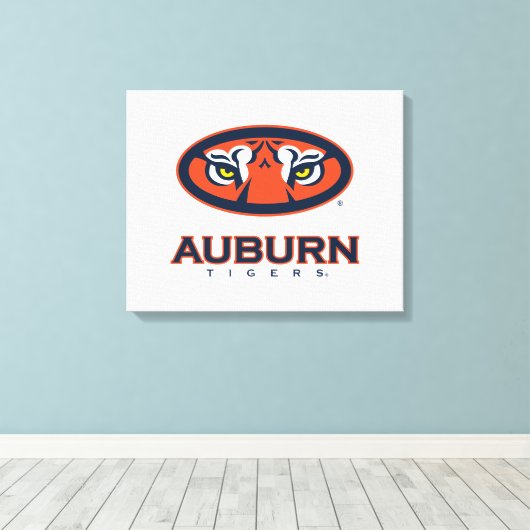 Auburn University | Auburn Tigers Canvas Afdruk (Insitu (Houten vloer))