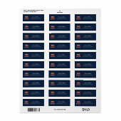 Auburn University | Auburn Tigers Etiket (Full Sheet)