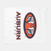 Auburn University | Auburn Tigers Fleece Deken (Voorkant (Horizontaal))