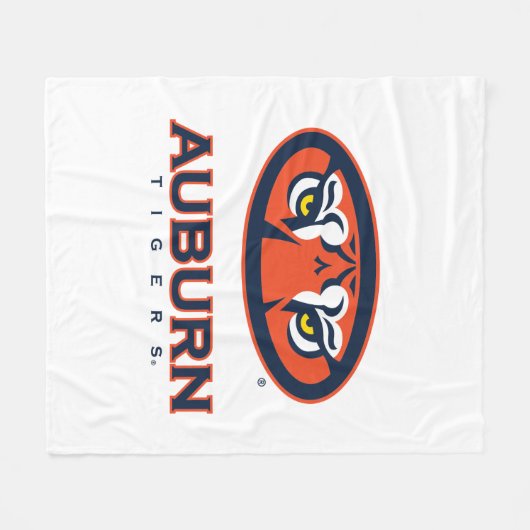 Auburn University | Auburn Tigers Fleece Deken (Voorkant (Horizontaal))
