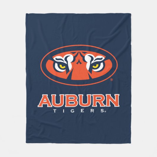 Auburn University | Auburn Tigers Fleece Deken (Voorkant)