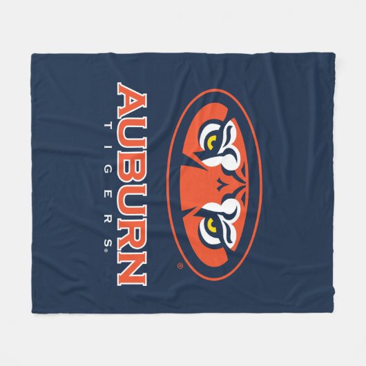 Auburn University | Auburn Tigers Fleece Deken (Voorkant (Horizontaal))