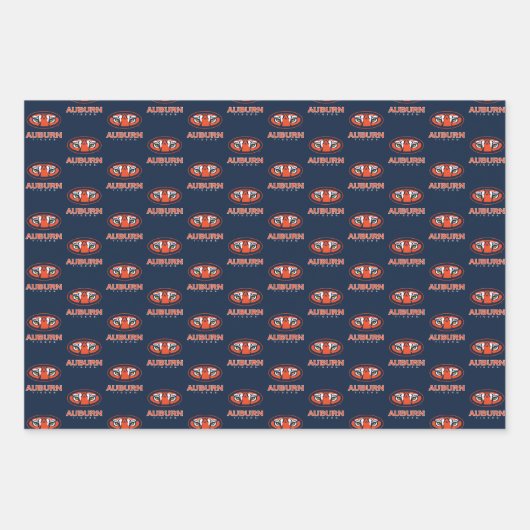 Auburn University | Auburn Tigers Inpakpapier Vel (Voorkant 3)
