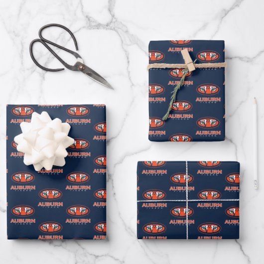 Auburn University | Auburn Tigers Inpakpapier Vel (Voorkant)