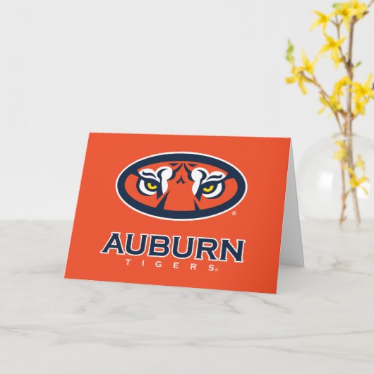 Auburn University | Auburn Tigers Kaart (Gele Bloem)