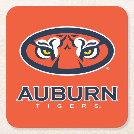 Auburn University | Auburn Tigers Kartonnen Onderzetters (Voorkant)