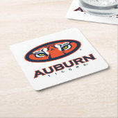 Auburn University | Auburn Tigers Kartonnen Onderzetters (Schuin)