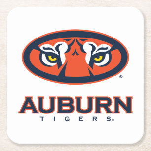 Auburn University   Auburn Tigers Kartonnen Onderzetters