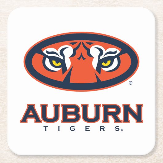 Auburn University | Auburn Tigers Kartonnen Onderzetters (Voorkant)
