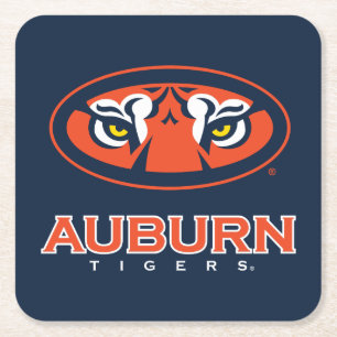 Auburn University   Auburn Tigers Kartonnen Onderzetters