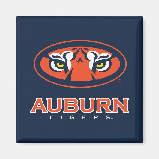 Auburn University | Auburn Tigers Magneet (Voorkant)