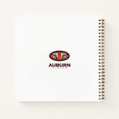 Auburn University | Auburn Tigers Notitieboek (Achterkant)