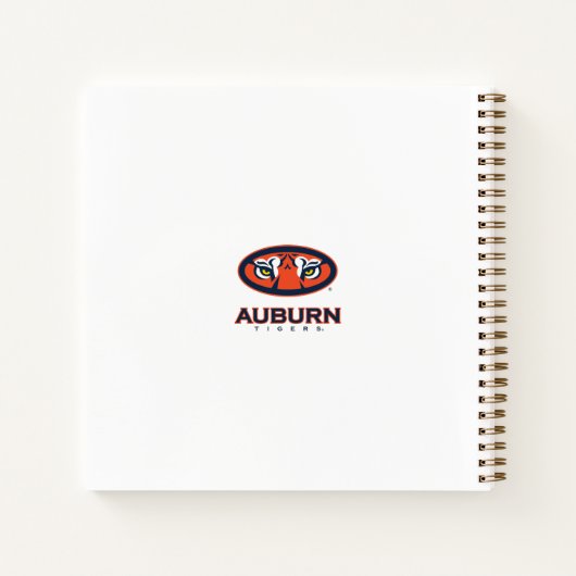 Auburn University | Auburn Tigers Notitieboek (Achterkant)