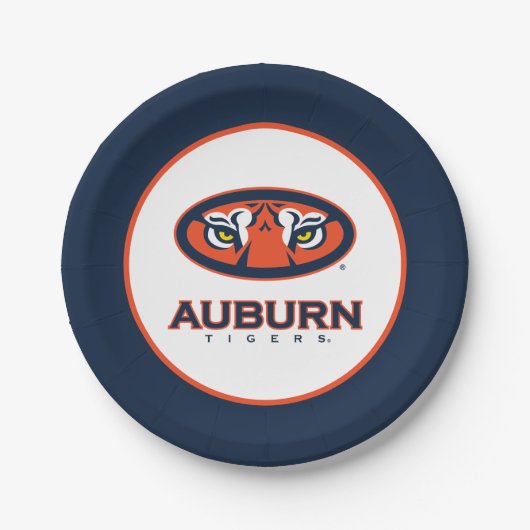 Auburn University | Auburn Tigers Papieren Bordje (Voorkant)
