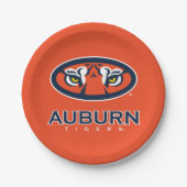 Auburn University | Auburn Tigers Papieren Bordje (Voorkant)