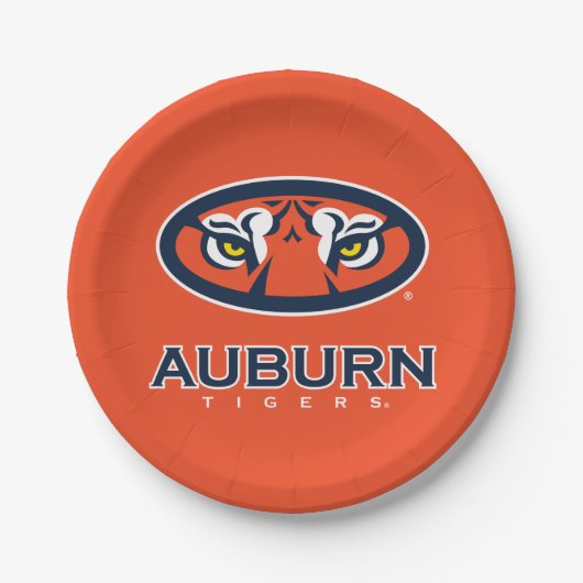 Auburn University | Auburn Tigers Papieren Bordje (Voorkant)