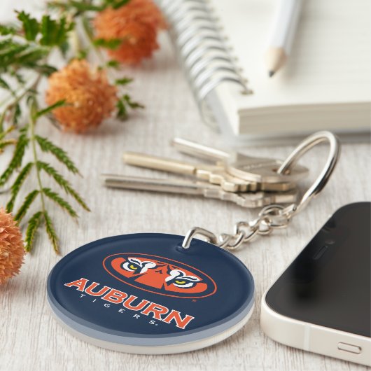 Auburn University | Auburn Tigers Sleutelhanger (Voorkant Rechts)